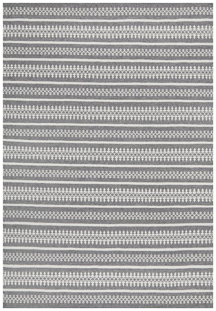 Studio Ester Delicate Lace Woollen Grey Rug