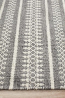 Studio Ester Delicate Lace Woollen Grey Rug