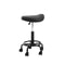 2X Saddle Salon Stool Swivel Chair Barber Hairdress Hydraulic Black