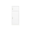 Saddle Cabinet White 53 X 53 X 140 Cm Steel