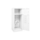Saddle Cabinet White 53 X 53 X 140 Cm Steel
