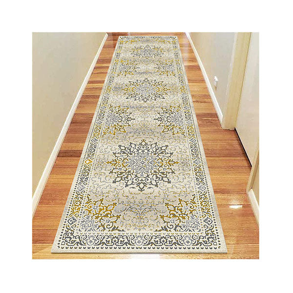 Sahara Gold Hallway Runner Rug
