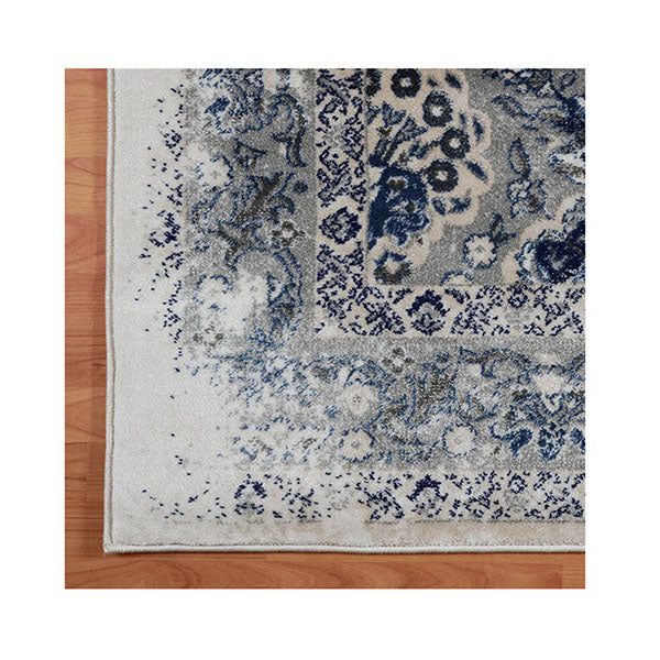 Sahara Grey Hallway Runner Machine Knotted Rug