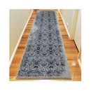 Sahara Grey Hallway Runner Machine Knotted Rug