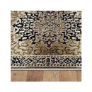 Sahara Stain Resistant Beige Round Rug