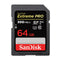 SanDisk 64Gb Extreme Pro Sdhc And Sdxc Uhs Ii Card