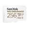 SanDisk Max Endurance 256Gb Microsd 100Mbs 40Mbs 20K Hrs 4K Uhd