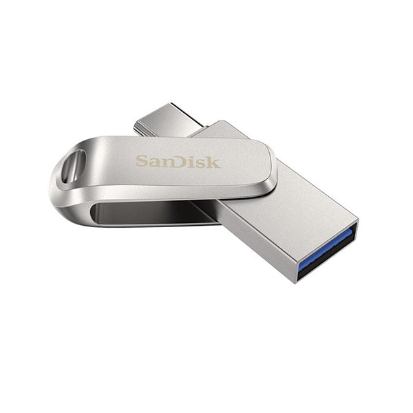 SanDisk Ultra Dual Drive Luxe Usb C And Usb A Flash Drive Memory Stick