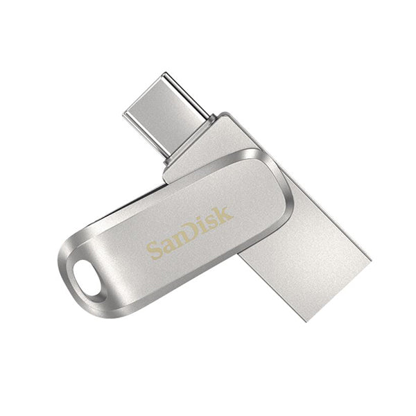 SanDisk Ultra Dual Drive Luxe Usb C And Usb A Flash Drive Memory Stick