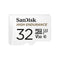 Sandisk 32Gb High Endurance Microsdhc Card With Sd Adaptor
