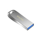 Sandisk 64Gb Ultra Luxe Flash Drive Memory Stick Usb Type A Silver