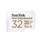 Sandisk High Endurance Microsdhc Card Sqqvr With Sd Adaptor