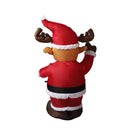 Inflatable Christmas Decor Santa Reindeer Led Lights
