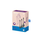 Satisfyer Yoni Power Balls 2 Black 3 Pc Set