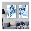 Saturday Night Set Of 2 Black Frame Canvas Wall Art