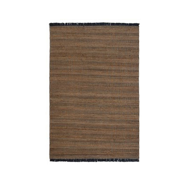 Scandinavian Style Black Tan Rug