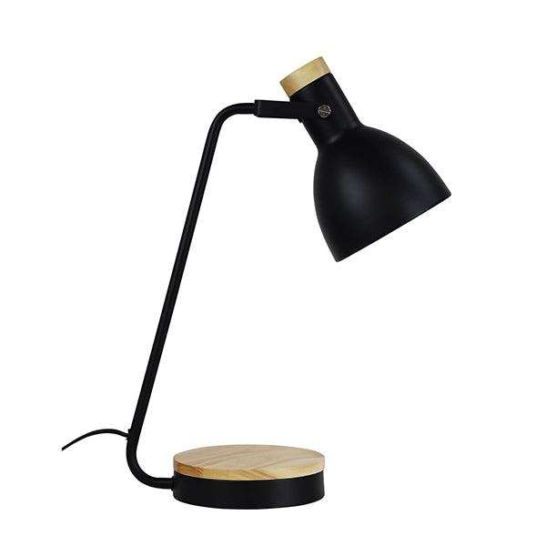 Scandustrial Matt Desk Lamp Black