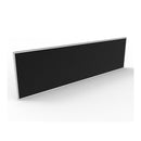 Luxe Eternal Screen Black Fabric Upholstery 1800Mm W X 30Mm D