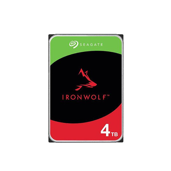 Seagate 4Tb Ironwolf Nas 5400 Rpm 256Mb Cache Sata Hdd