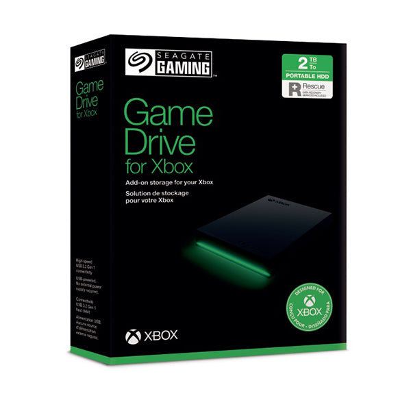 Seagate Xbox Game Drive Black