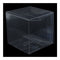 10 Piece Pack Pvc Clear See Through Plastic 15Cm Square Cube Box Large