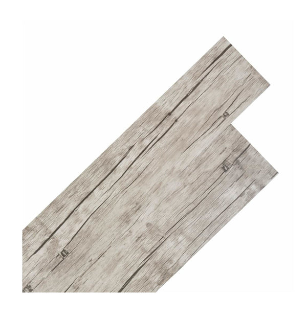 Self Adhesive Pvc Flooring Planks Oak Washed