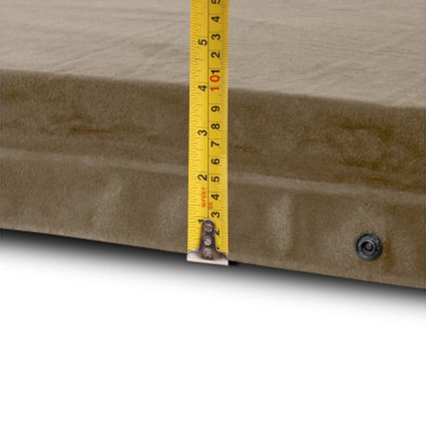 Self Inflating Mattress Joinable Single Size Coffee