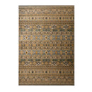 Serape Traditional Oriental Blue Rug