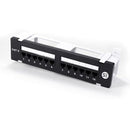 Serveredge 12 Port Cat6 Surface Mount Patch Panel Utp