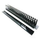 Serveredge 1Ru Horizontal 24 Slots Plastic Cable Management Rail