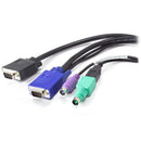 Serveredge 3M 3In1 Kvm Cable Ps2 Usb And Vga For Kr08Vu And Kr16Vu