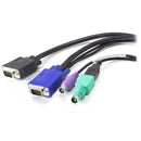 Serveredge 5M 3In1 Kvm Cable  Ps2 Usb And Vga For Kr08Vu And Kr16Vu