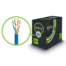 Serveredge Cat5E 305M Network Cable Utp Solid Pvc 24Awg Blue