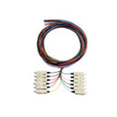 Serveredge Lc Pigtail Multimode Om3 2M 6 Fibres 6 Colour