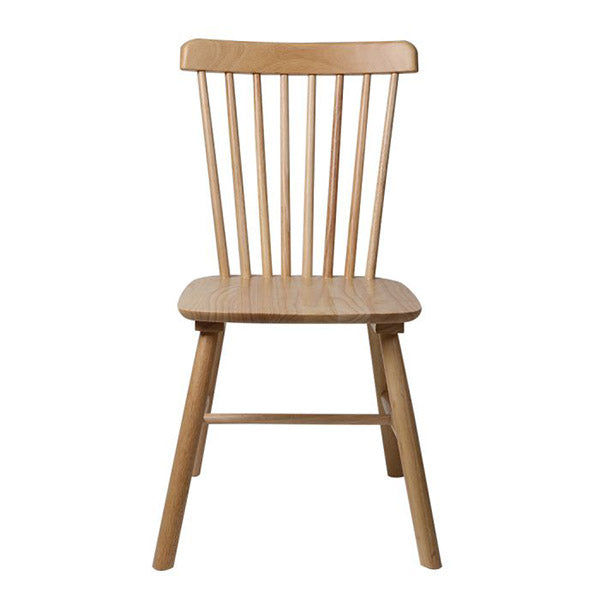 Set Of 2 Dining Chairs Side Chair Replica Kitchen Wood Furniture Oak