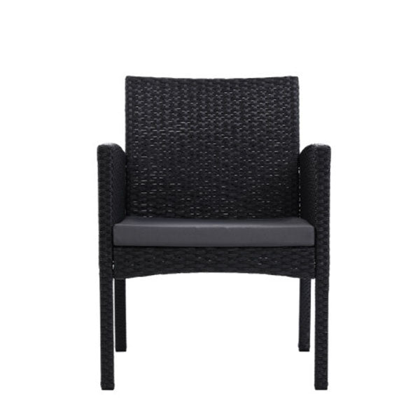 Set Of 2 Outdoor Bistro Furniture Dining Chair