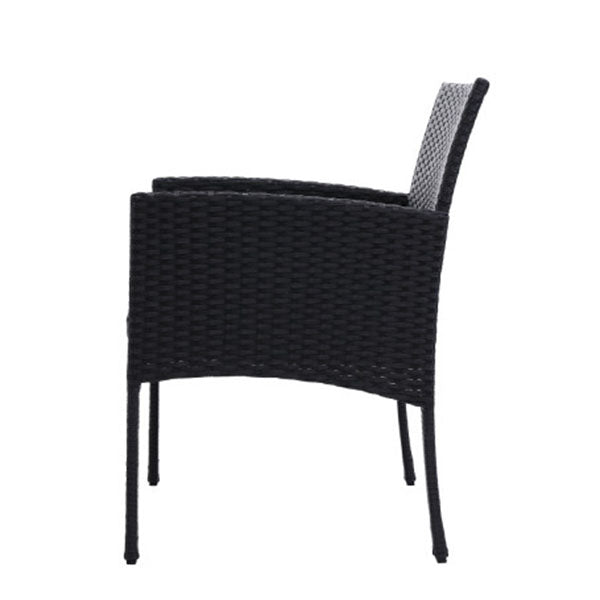 Set Of 2 Outdoor Bistro Furniture Dining Chair