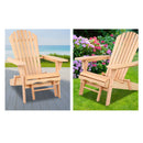 Set Of 2 Outdoor Sun Lounge Chairs Patio Furniture Chair Lounger