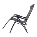 Set Of 2 Zero Gravity Chairs  Folding Camping Lounger