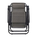 Set Of 2 Zero Gravity Chairs  Folding Camping Lounger