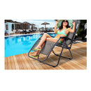 Set Of 2 Zero Gravity Chairs  Folding Camping Lounger