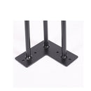 Set Of 4 Industrial 3 Rod Retro Hairpin Table Legs Steel Bench Desk