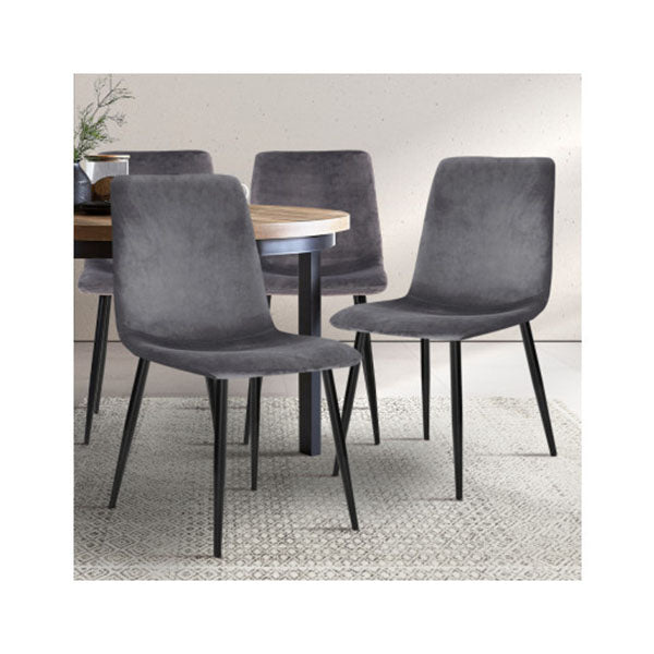 Set Of 4 Modern Dining Chairs