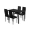 Dining Chairs And Table Dining Set 4 Chair Set Of 5 Wooden Top