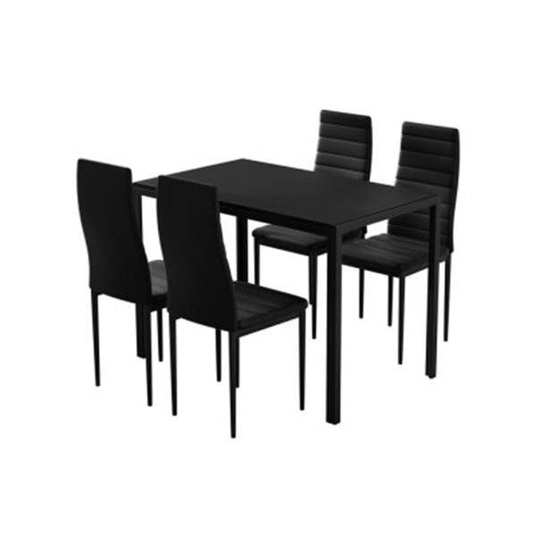 Dining Chairs And Table Dining Set 4 Chair Set Of 5 Wooden Top