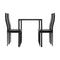 Dining Chairs And Table Dining Set 4 Chair Set Of 5 Wooden Top