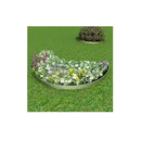 Set Of 5 Flexible Lawn Fence Galvanised Steel