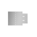 Set Of 5 Flexible Lawn Fence Galvanised Steel