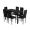 Dining Chairs And Table Dining Set 6 Chair Set Of 7 Wooden Top