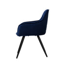 Set Of 2 Calivia Dining Chairs Kitchen Chairs Upholstered Velvet